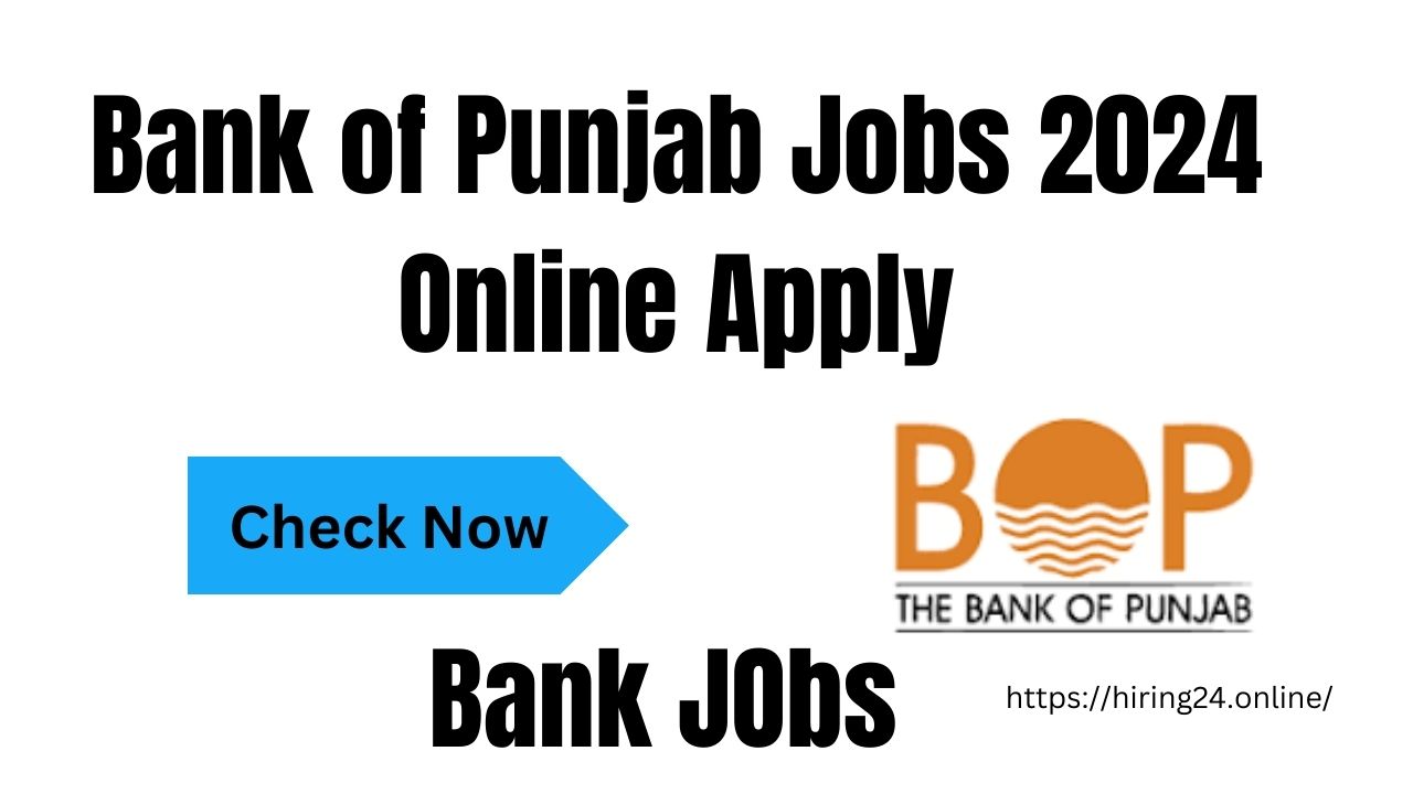 Bank of Punjab Jobs 2024 Online Apply