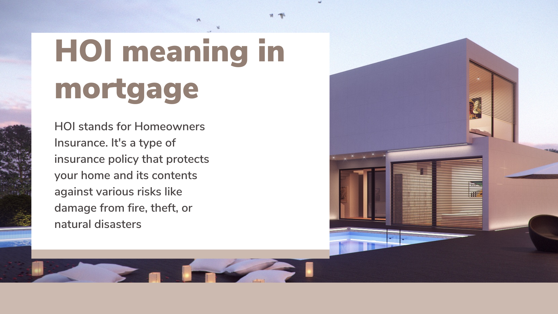 What Does HOI Mean in a Mortgage? Guide 2025